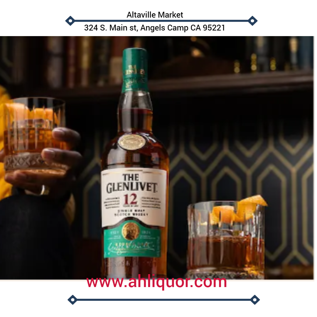 Glenlivet 12 years single malt whiskey