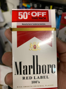 Marlboro red label Promo | Altaville Market | Angels Camp CA