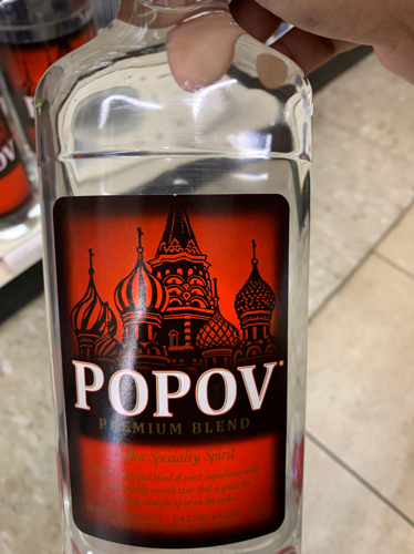 Popov Vodka