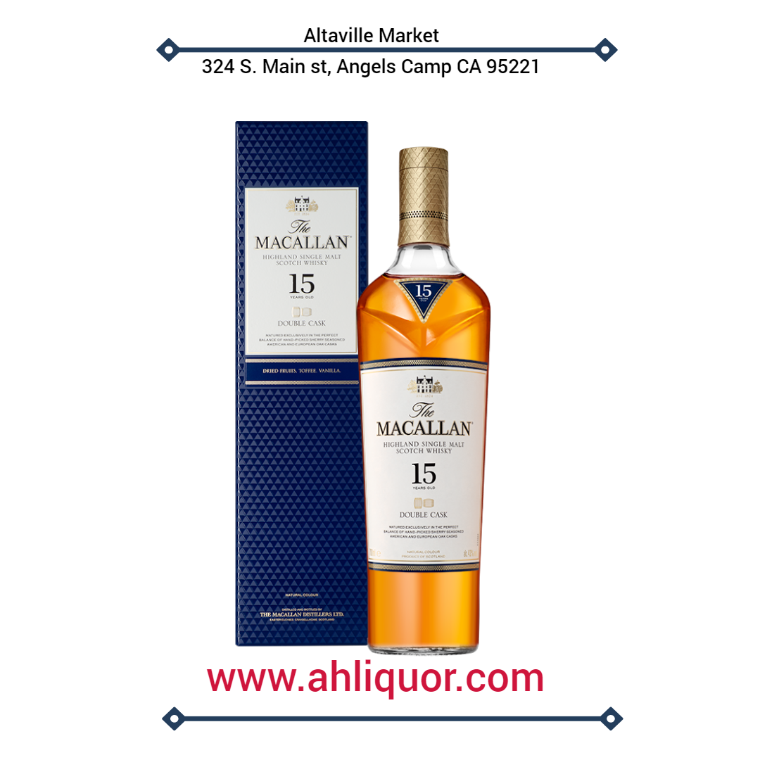 Macallan Double Cask 15 Years aged